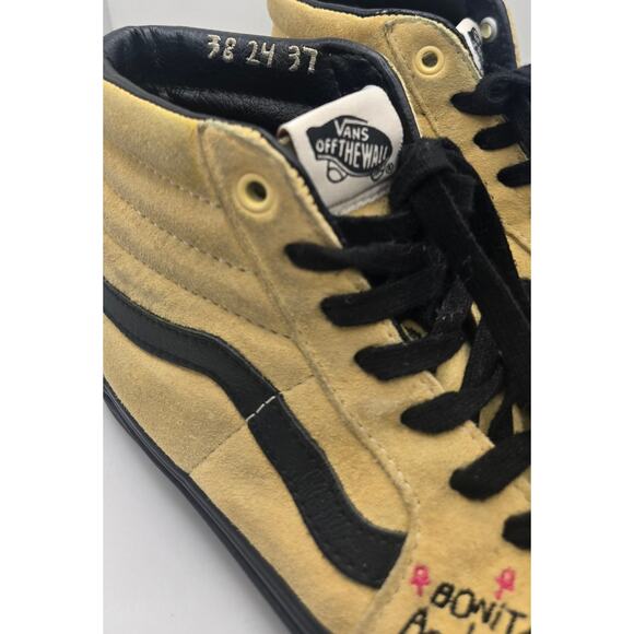 Vans Sk8 Hi (ATCQ) Mellow Yellow Men's 7.5 & Ladies 9 - Picture 3 of 11